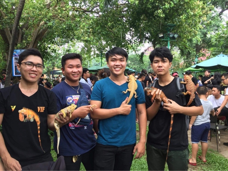 Ngày nay, với người trẻ, thú cưng không chỉ là chó, mèo. NVCC